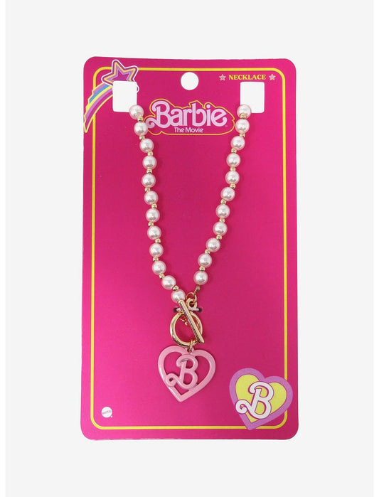 Barbie 限量粉紅色珍珠項鏈 Pearl Necklace