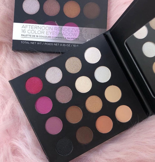 【 現貨 】BH Cosmetics Afternoon Rendezvous 16色眼影盤 Eyeshadow