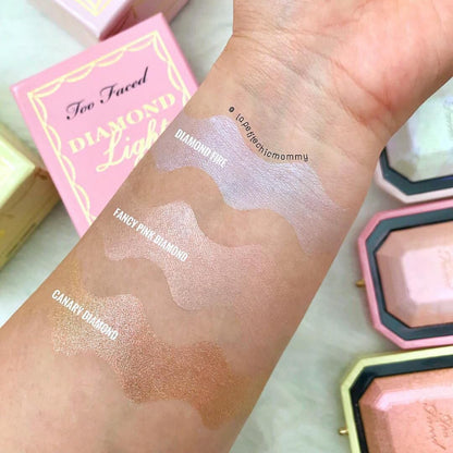 【 現貨 】 Too Faced Diamond Light Highlighter 限量鑽石高光粉盒 - Canary Diamond