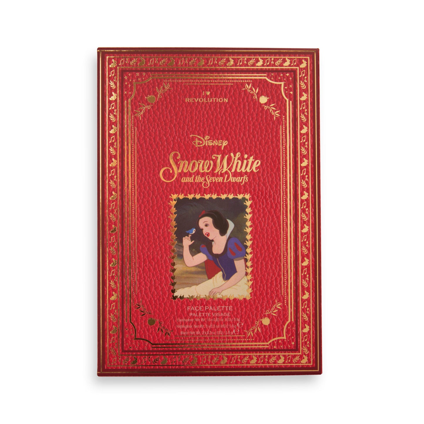 【 現貨 】Disney 迪士尼白雪公主眼影胭脂光影盤 Snow White Eyeshadow & Blush Palette