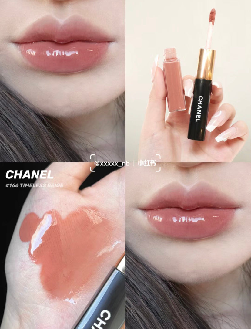 【 訂購 】Chanel 雙色唇釉 166奶茶色 <斷貨皇> Ultrawear Liquid Lipstick