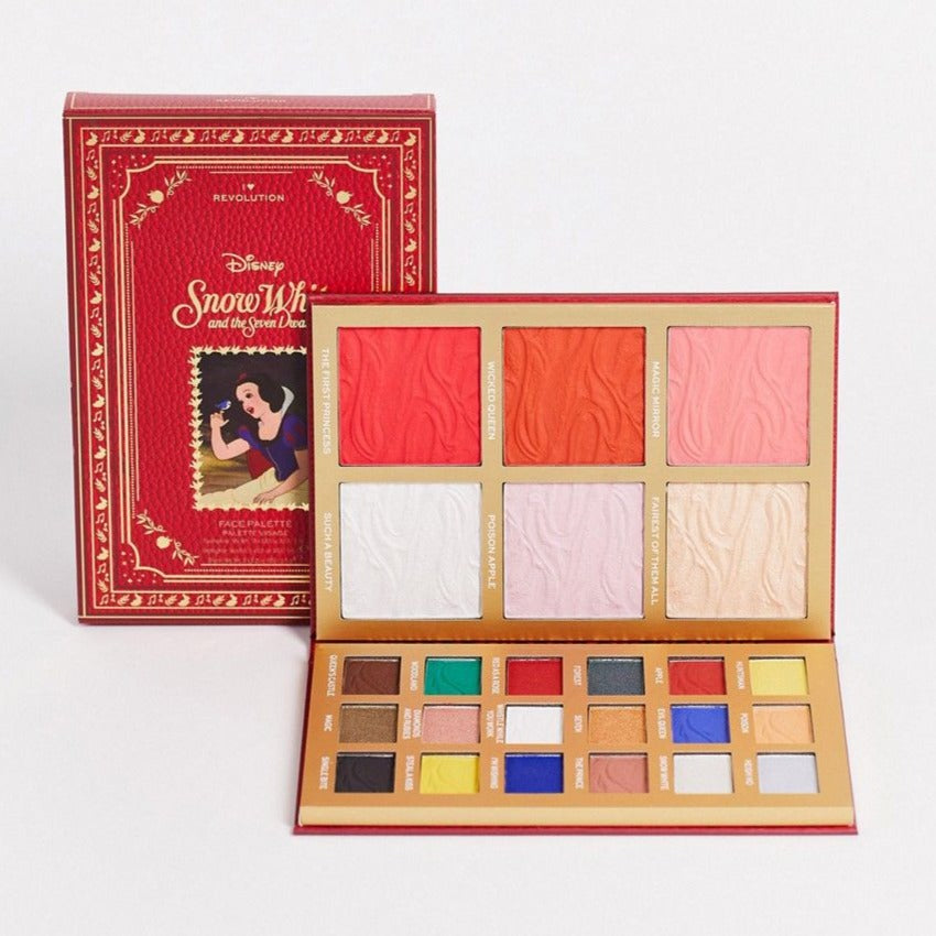 【 現貨 】Disney 迪士尼白雪公主眼影胭脂光影盤 Snow White Eyeshadow & Blush Palette