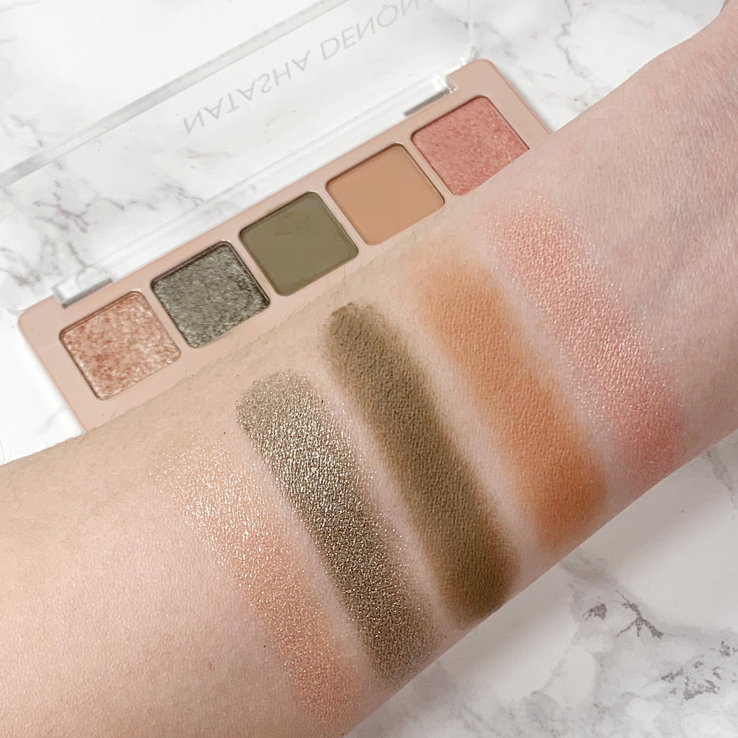 【 現貨 】Natasha Denona煙燻軍綠亮鑽眼影 Mini Retro Eyeshadow Palette