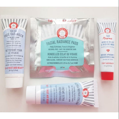 【 現貨 】First Aid Beauty 急救無瑕亮澤套裝 Fab & Flawless set