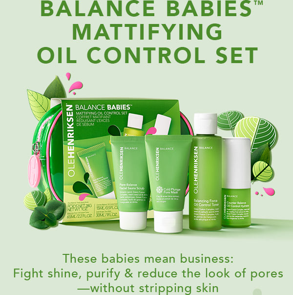 OLEHENRIKSEN 限定控油護膚套裝 Balance Babies Matifying Oil Control Set