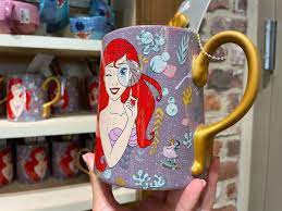 【 現貨 】Disney 美人魚雙面杯 連叉形匙羹 Coffee Cup Mug