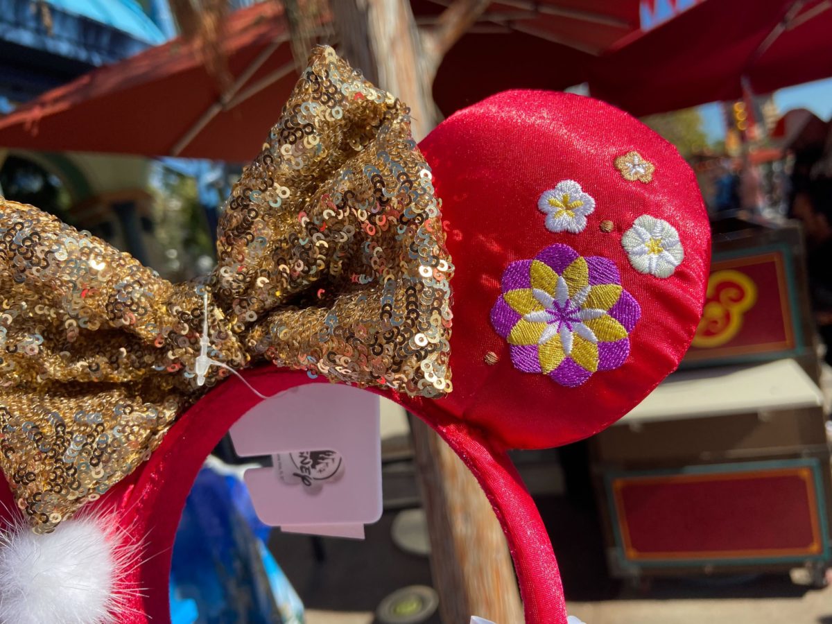 【 現貨 】Disney 迪士尼限量花木蘭 Mulan 櫻花耳仔頭箍 Mickey Ears